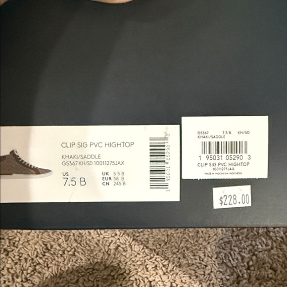 Coach Brown and Cream High-Top Sneakers - Picture 5 of 6